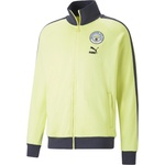 PUMA Мъжко яке Puma Mcfc Ftblheritage T7 Track Jacket Tracksuit Top Mens - Fresh Yellow