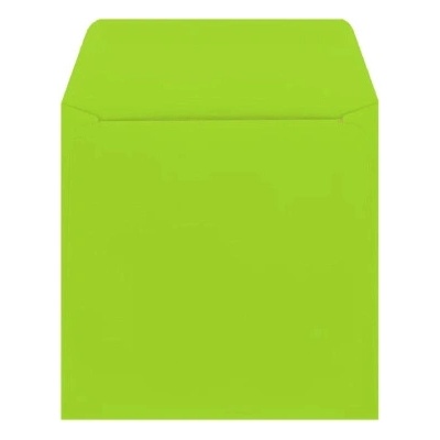 Poštová obálka zelená 155x155mm