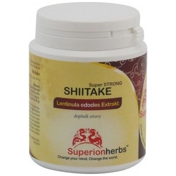 Superionherbs Shiitake Extrakt 90 kapslí