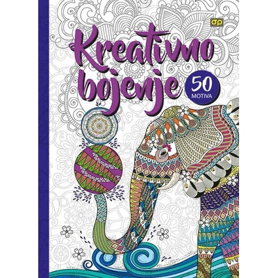 Optimum omaľovánka A4 50l kreatívne SLON 1011