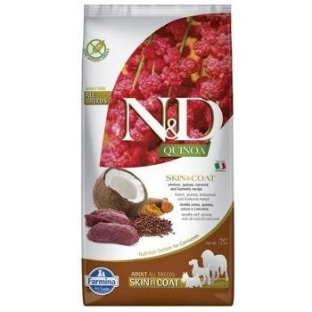 N&D Grain Free Quinoa Skin & Coat Venison 7 kg