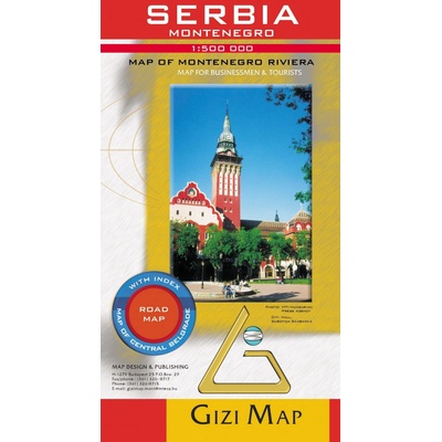 Serbia Kosovo Montenegro 1:500 t.