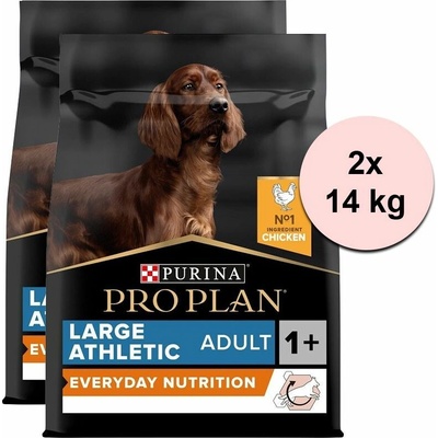 Pro Plan Large Adult Athletic Everyday Nutrition kura 2 x 14 kg