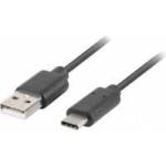 LANBERG USB A to USB C Cable Lanberg CA-USBO-20CU-0018-BK