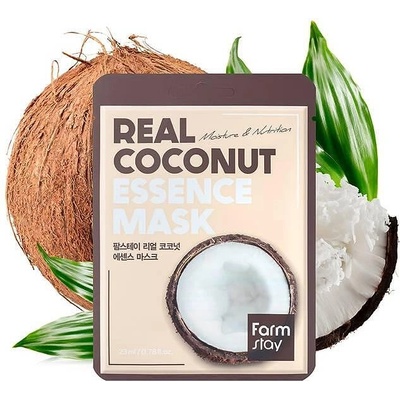 FarmStay Mаска за лице с екстракт от кокос FarmStay Real Coconut Essence Mask (SNP800321)