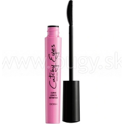 Gosh Catchy Eyes Provocateur tvarovacia riasenka pre extra zvodné krivky Black 8 ml
