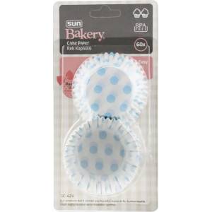  Форми за мъфини хартиени малки 60бр (к-106042)