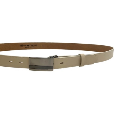 Penny Belts pánský kožený opasek 30-020-1PS-44 béžový