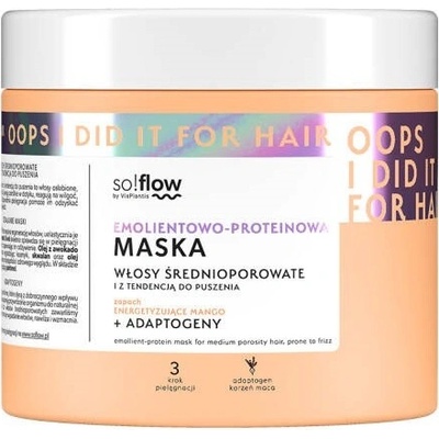 So!Flow Maska na vlasy so strednou pórovitosťou 400 ml