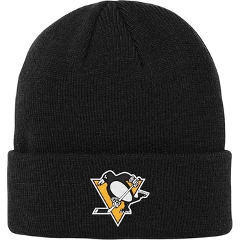 Fanatics Dětská Zimní Čepice Pittsburgh Penguins Cuffed Knit