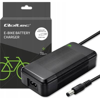 Nabíječka Qoltec pro elektrokolo, elektrokoloběžku 36V 42V 4A 5.5 2.1 kabel