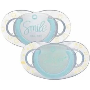 Bebeconfort Силиконови залъгалки Bebe Confort - Dental Safe, 2 броя, 6-18м, Take me moon (3104201580) - ozone