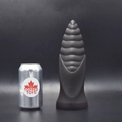 Topped Toys Cetos 90 Obsidian prémiové silikonové dildo 24,5 x 7,1 cm