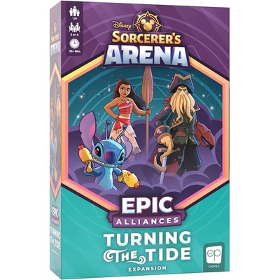 USAOPOLY Разширение за настолна игра Disney Sorcerer's Arena: Epic Alliances - Turning the Tide (TOP-HB002)