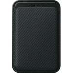 PITAKA Magsafe Карбонов Калъф за Карти, Pitaka Magnetic Woven Wallet Black/Grey, Черен (MWW2401)