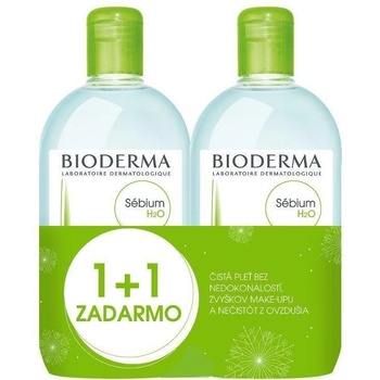 Bioderma Sébium H2O micelárna voda 2 x 500 ml darčeková sada
