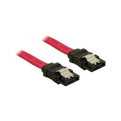 DeLock kábel HDD SATA 70 cm červený 84301