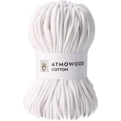 Atmowood cotton 5 mm - biela