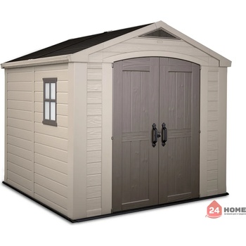 Image 1 of Keter Градинска барака Keter Factor, бежаво-кафява 256x331 см