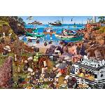 Grafika Art Puzzle - Puzzle Ruyer François : Les Bigoudènes - 1 000 piese