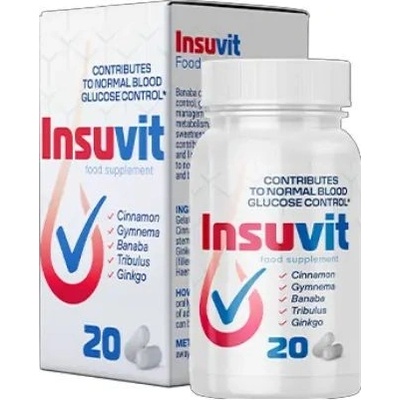 Insuvit pre diabetikov 20 kapsúl