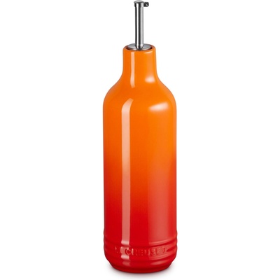 Le Creuset Дозатор за олио SIGNATURE 600 мл, FLAME, керамика с глазура, Le Creuset (LECR70846600900099)