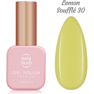 NANI gel lak Premium 6 ml - Lemon Soufflé