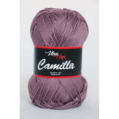 Vlna - Hep Příze Camilla_8077 hnědofialová