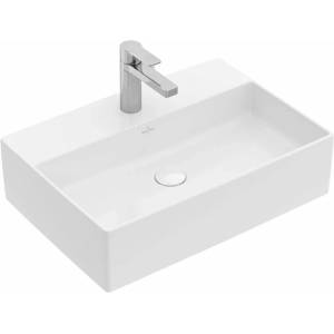 Villeroy & Boch Memento мивка за плот, гланцово бяла, 50 см (4A075101)