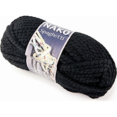 NAKO Spaghetti čierna 217