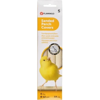 Flamingo Lindude - Кацалки за птици, 4 броя х 12мм диаметър