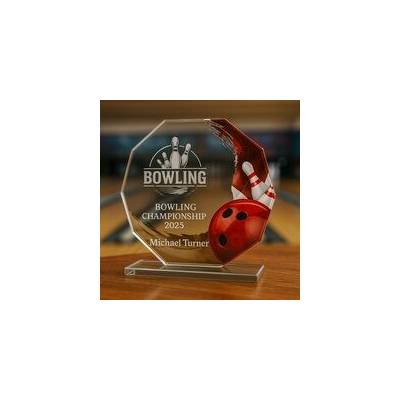 Poháry Bauer Skleněná trofej CR2024301M13 Bowling