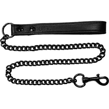 ostatní ROUGE Leather Lead Black with Black Accessories