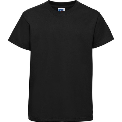 Russell Athletic 180B / Детска тениска с къс ръкав, 100% памук - черна 90 (10180B002a1)