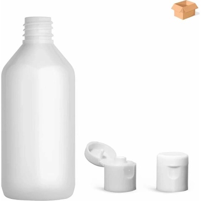 Via Plastová lahvička bílá s bílým dávkovacím víčkem 115 ml 400 ks