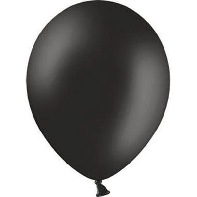PartyDeco BALÓNKY latexové pastelové černé 12cm