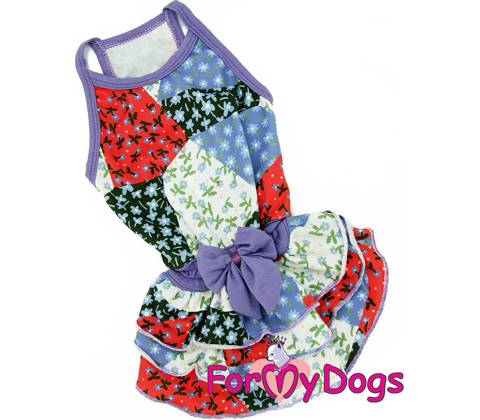 For My Dogs Šaty Patchwork