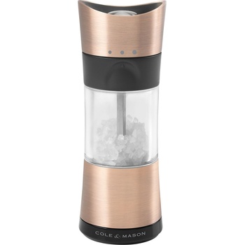 Cole & mason Мелничка за сол HORSHAM - 15, 4 см. - с механизъм за прецизност - цвят мед (Cole-&-Mason-H-306692P)