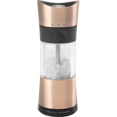 Cole & mason Мелничка за сол HORSHAM - 15, 4 см. - с механизъм за прецизност - цвят мед (Cole-&-Mason-H-306692P)