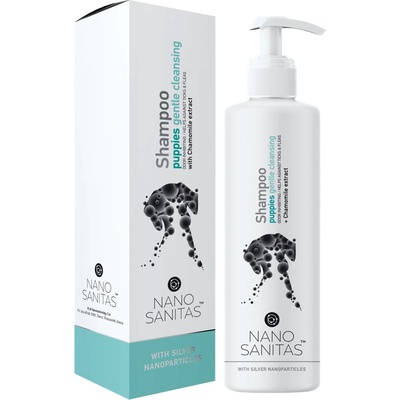 Nanosanitas Nano Šampon pro štěňata Puppies Gentle Cleansing 250 ml
