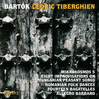 Cédric Tiberghien, BARTOK: MIKROKOSMOS V & OTHER PIANO MUSIC, CD