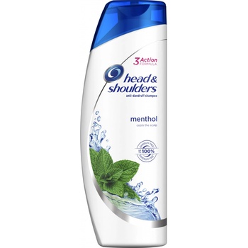 Head & Shoulders Menthol šampón proti lupinám pre osvieženie normálnych vlasov 400 ml