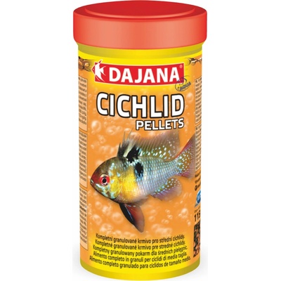 Dajana Cichlid pellets 2 mm, 250 ml