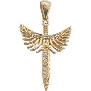 VipGold Златна висулка 1.69 гр (m35)
