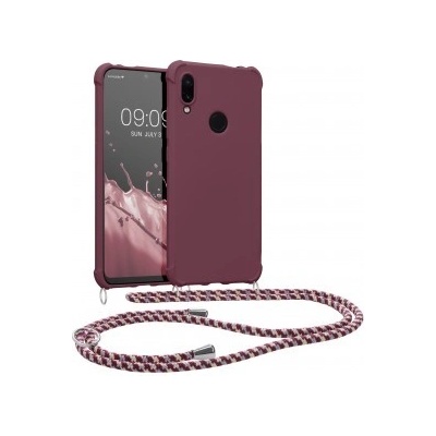 Púzdro kwmobile Xiaomi Redmi Note 7 / Note 7 Pro tmavě červené