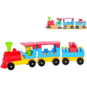 Rappa vláček plastový 34 cm