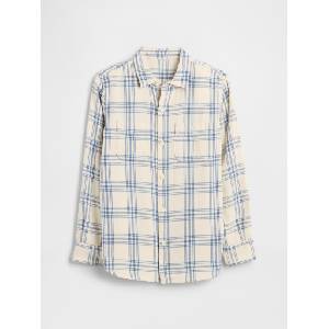 GAP Бебешка фланелена риза GAP GAP | Sin | Момчешки | XS