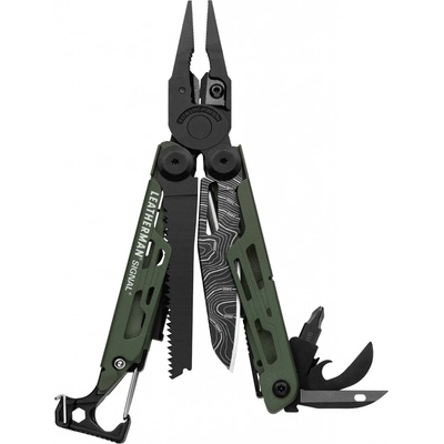 Leatherman Signal Green Topo