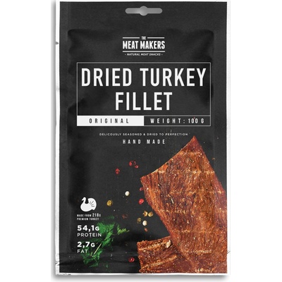 Meat Makers Jerky turkey fillet original 100 g