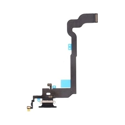 Flex iPhone X nabíjecí konektor black